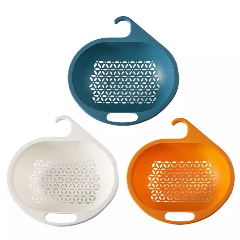 Plastic Fruit Vegetable Wash Drain Basket, Plastic Organizer Basket With Hook, Storage Container, Sink Hanging Drain Basket, Kitchen Storage Sink Shelf, Silicone Storage Basket Bag, Adjustable Holder For Sink Plastic Fruit Vegetable Wash Drain Basket, Plastic Organizer Basket With Hook, Storage Container, Sink Hanging Drain Basket, Kitchen Storage Sink Shelf, Silicone Storage Basket Bag, Adjustable Holder For Sink